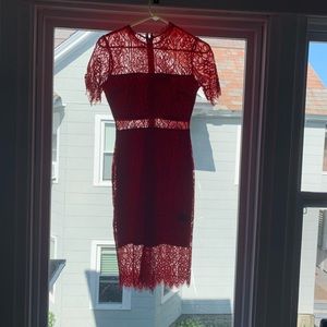 Red Lace Formal Lulu’s Dress
